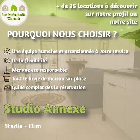 Studio L'annexe - Centre, Climatise *